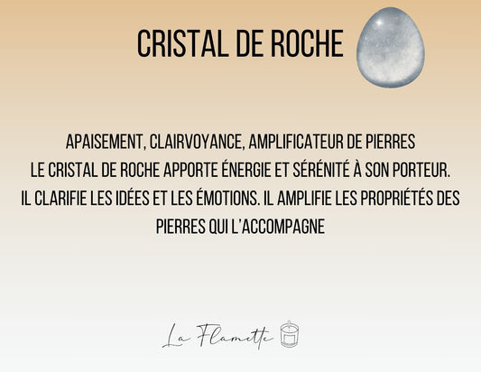 vertus de la pierre cristal de roche